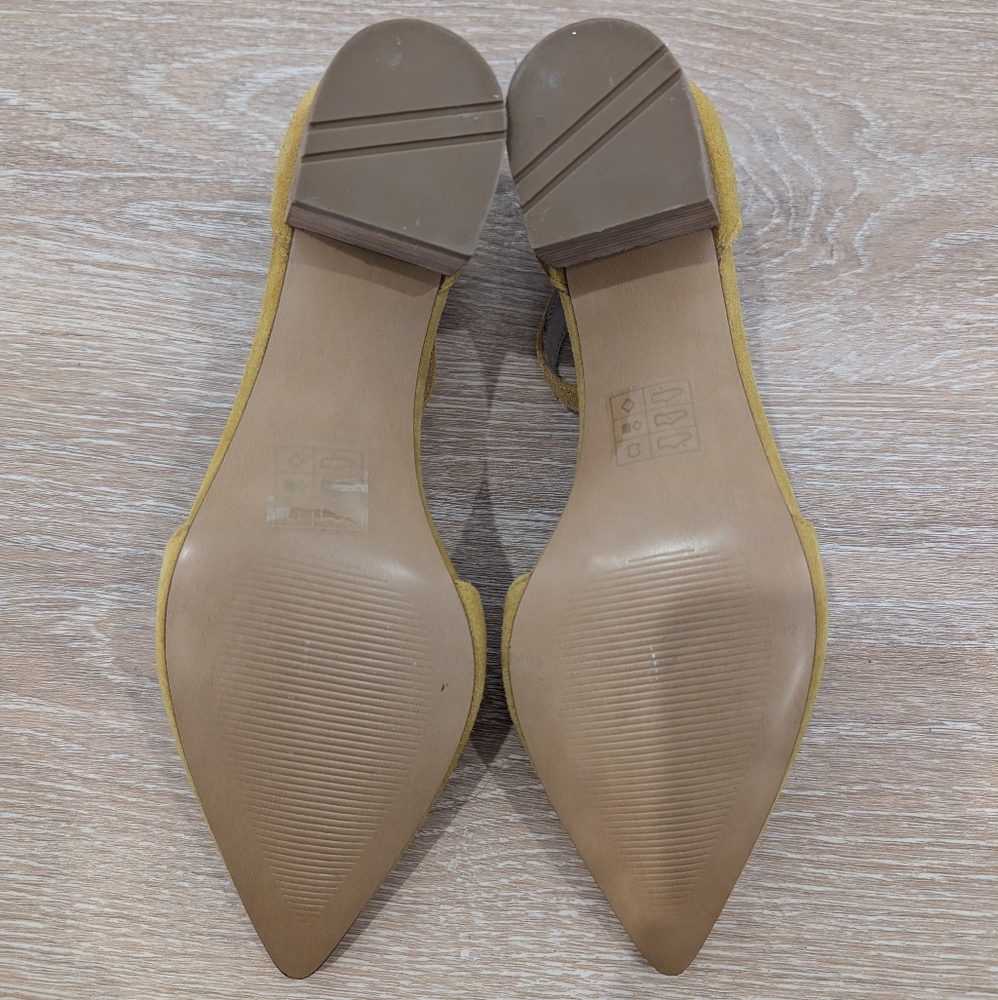 Market & Spruce Madison Suede Ankle Strap Heel Size 7.5 - Picture 8 of 14